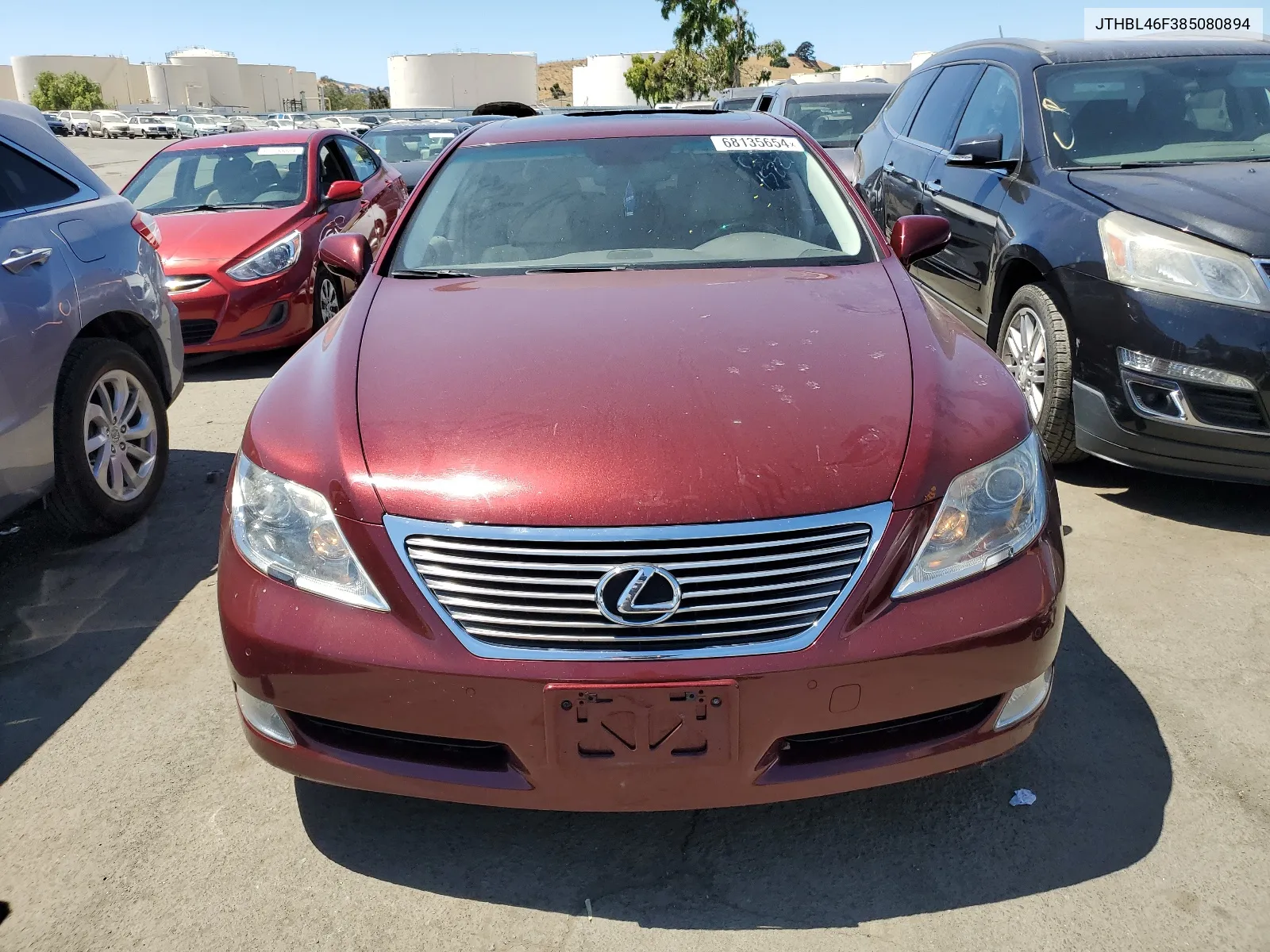 JTHBL46F385080894 2008 Lexus Ls 460