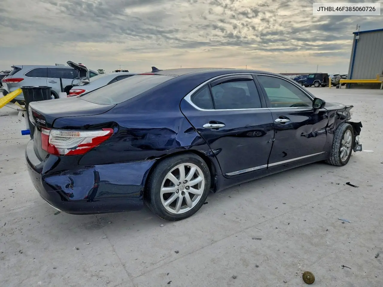 JTHBL46F385060726 2008 Lexus Ls 460