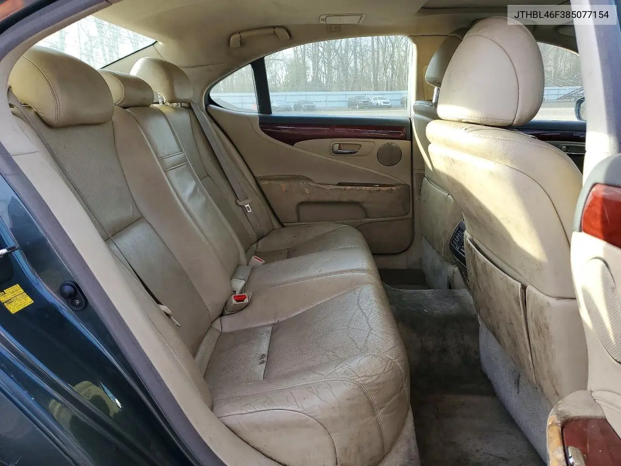 JTHBL46F385077154 2008 Lexus Ls 460