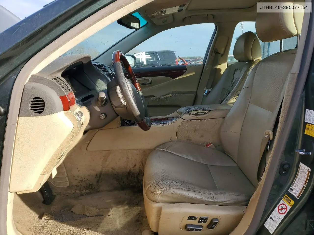JTHBL46F385077154 2008 Lexus Ls 460