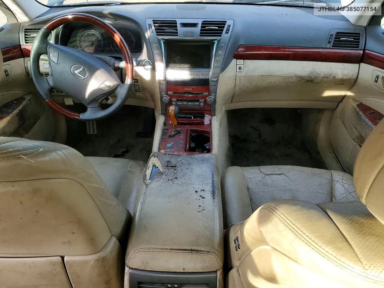 JTHBL46F385077154 2008 Lexus Ls 460