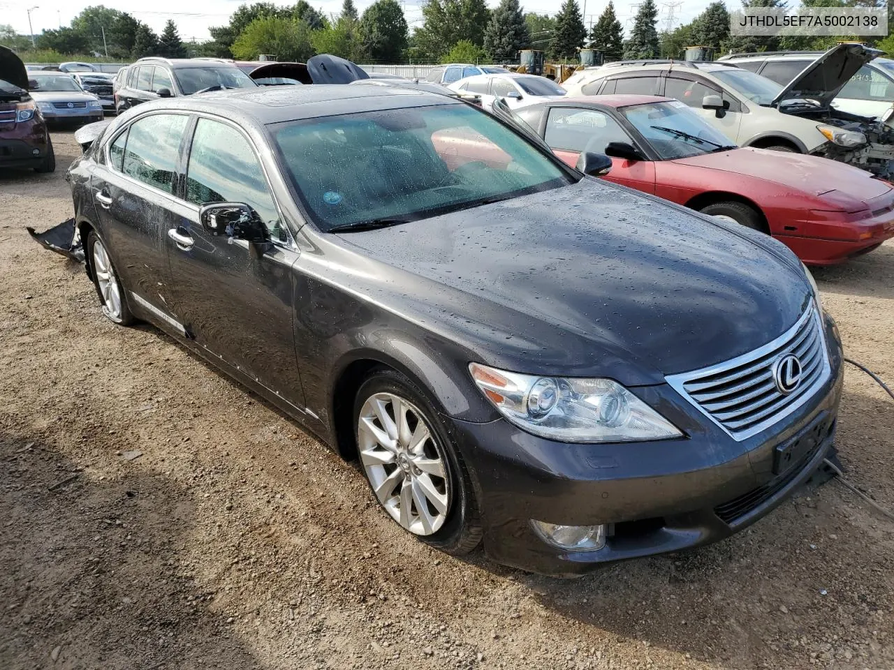 JTHDL5EF7A5002138 2010 Lexus Ls 460L