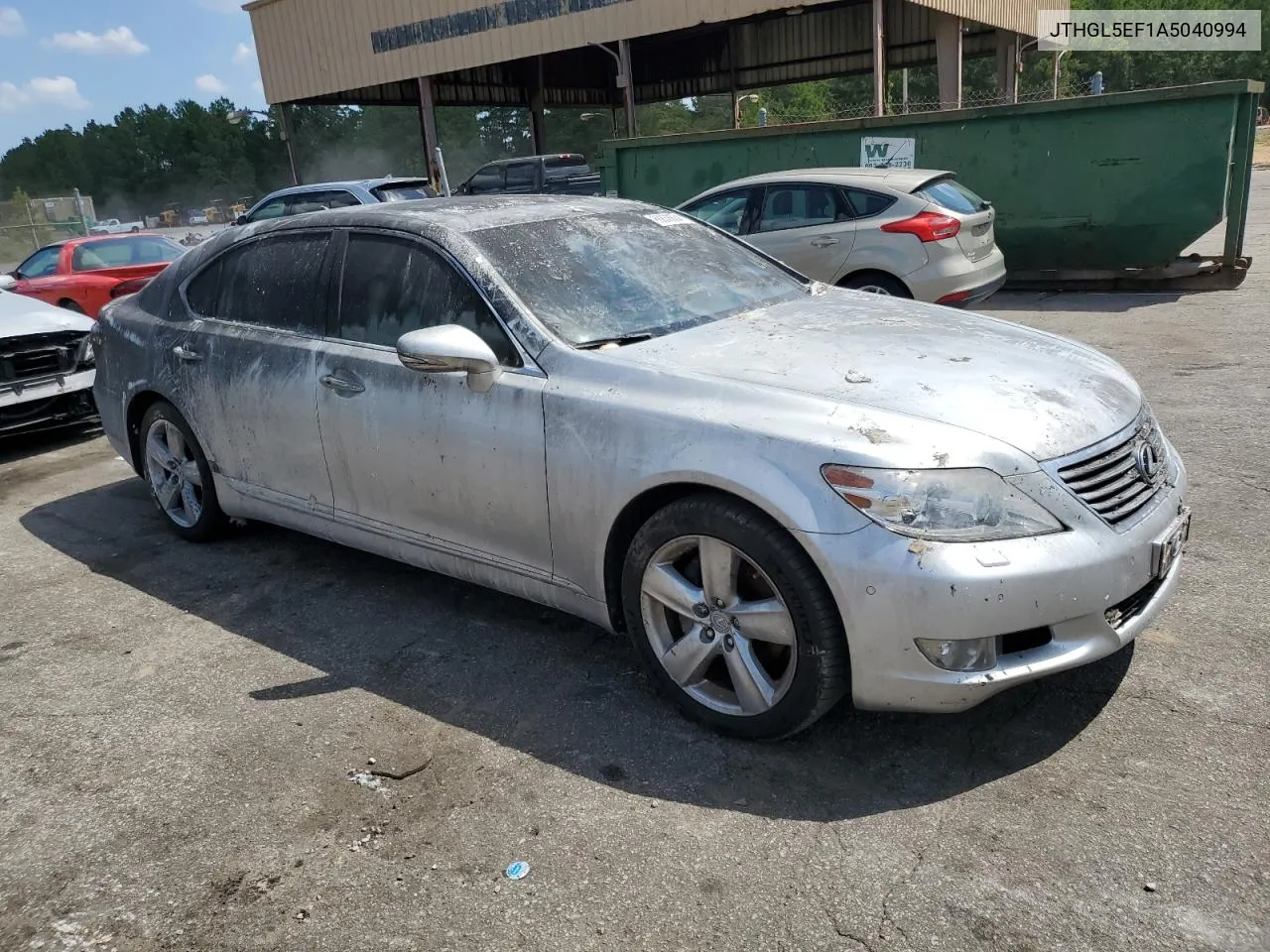 JTHGL5EF1A5040994 2010 Lexus Ls 460L