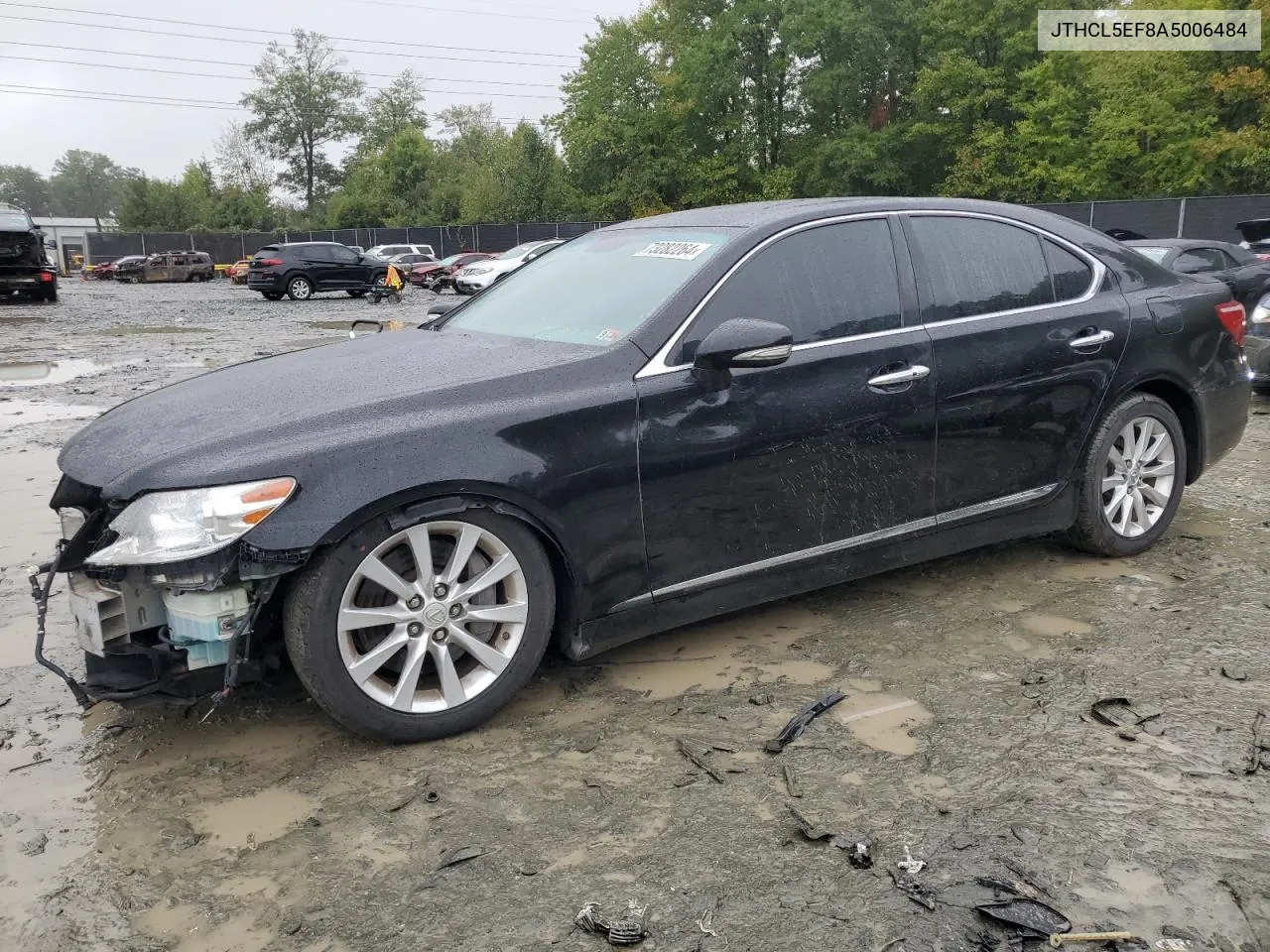 JTHCL5EF8A5006484 2010 Lexus Ls 460