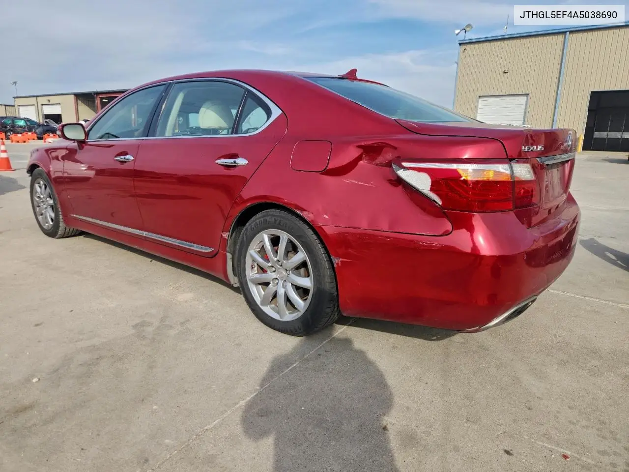 JTHGL5EF4A5038690 2010 Lexus Ls 460L