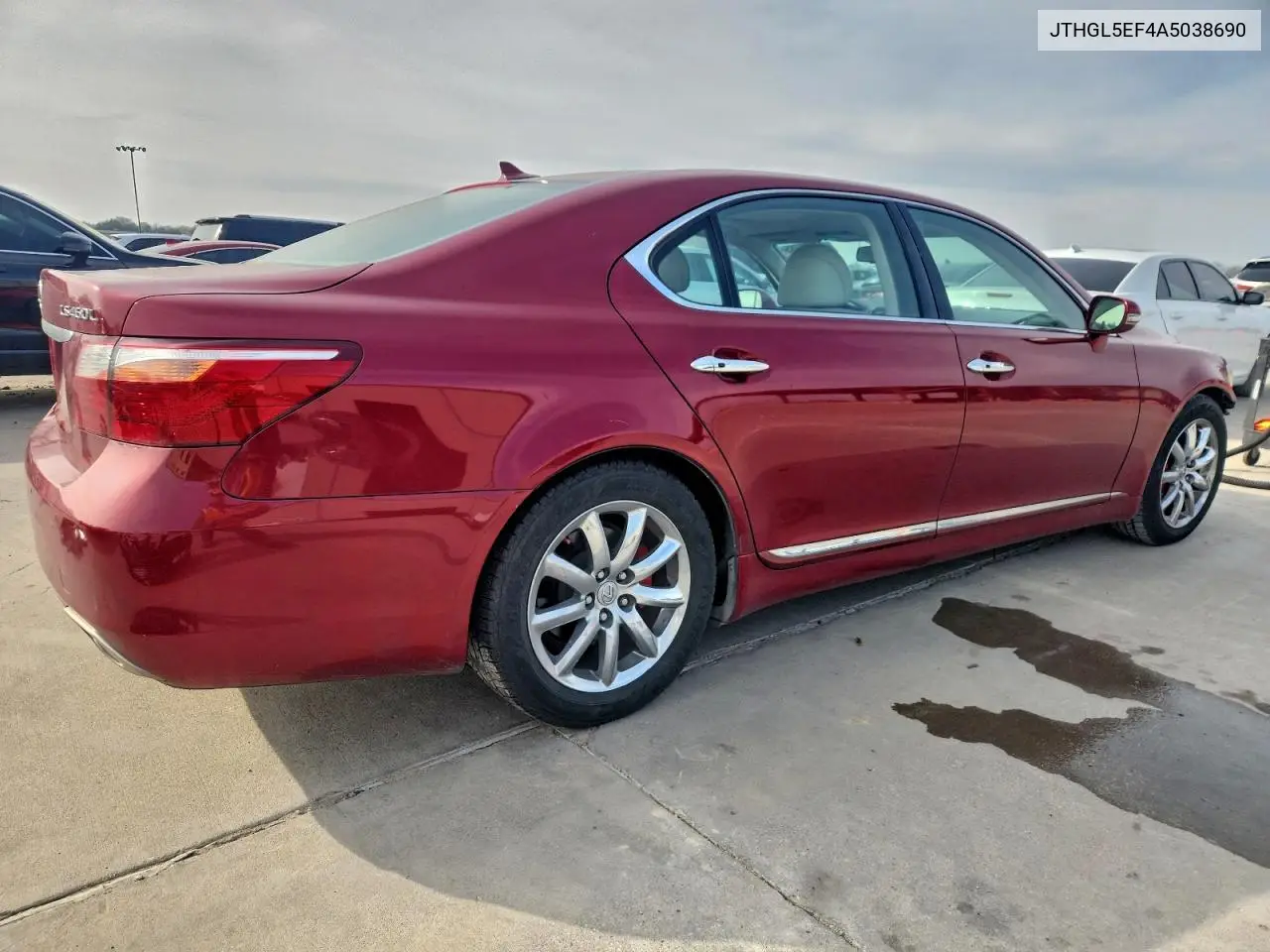 JTHGL5EF4A5038690 2010 Lexus Ls 460L