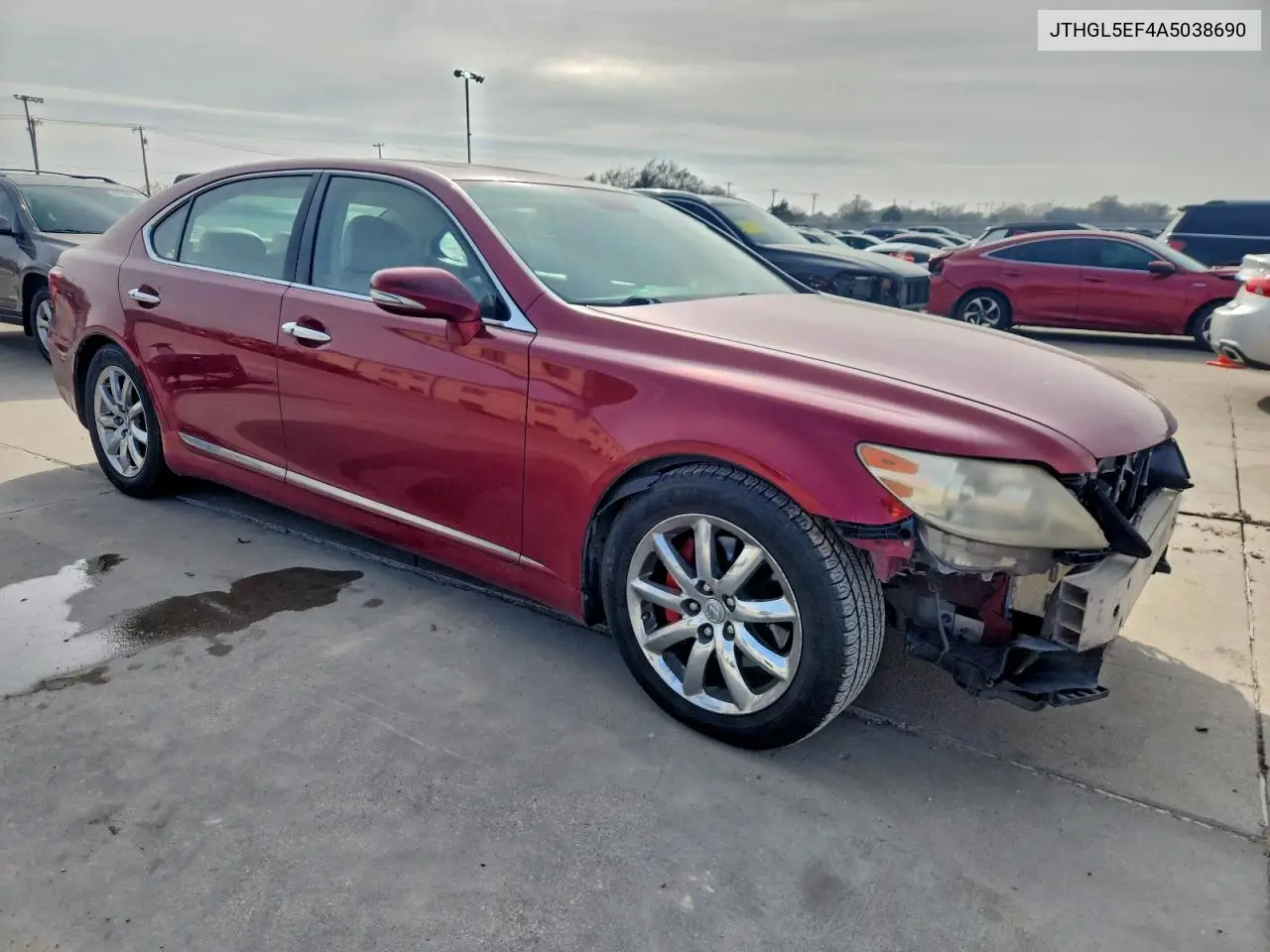 JTHGL5EF4A5038690 2010 Lexus Ls 460L