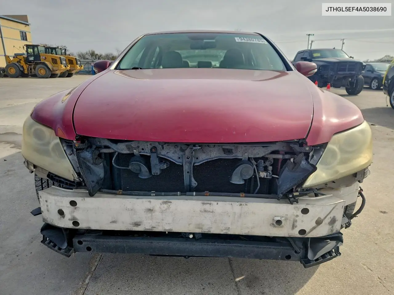 JTHGL5EF4A5038690 2010 Lexus Ls 460L