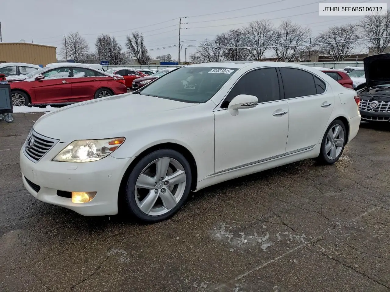 JTHBL5EF6B5106712 2011 Lexus Ls 460