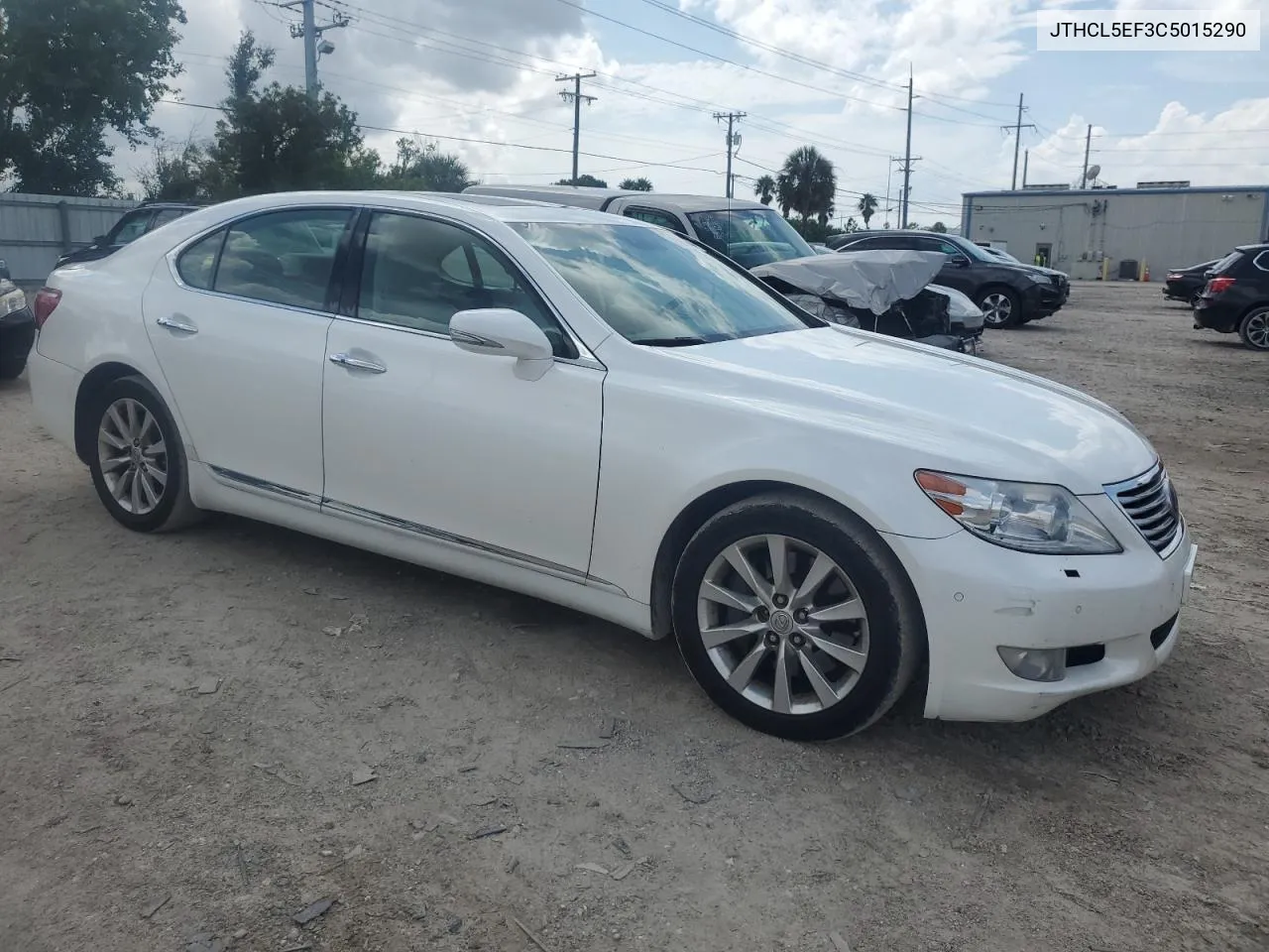 JTHCL5EF3C5015290 2012 Lexus Ls 460