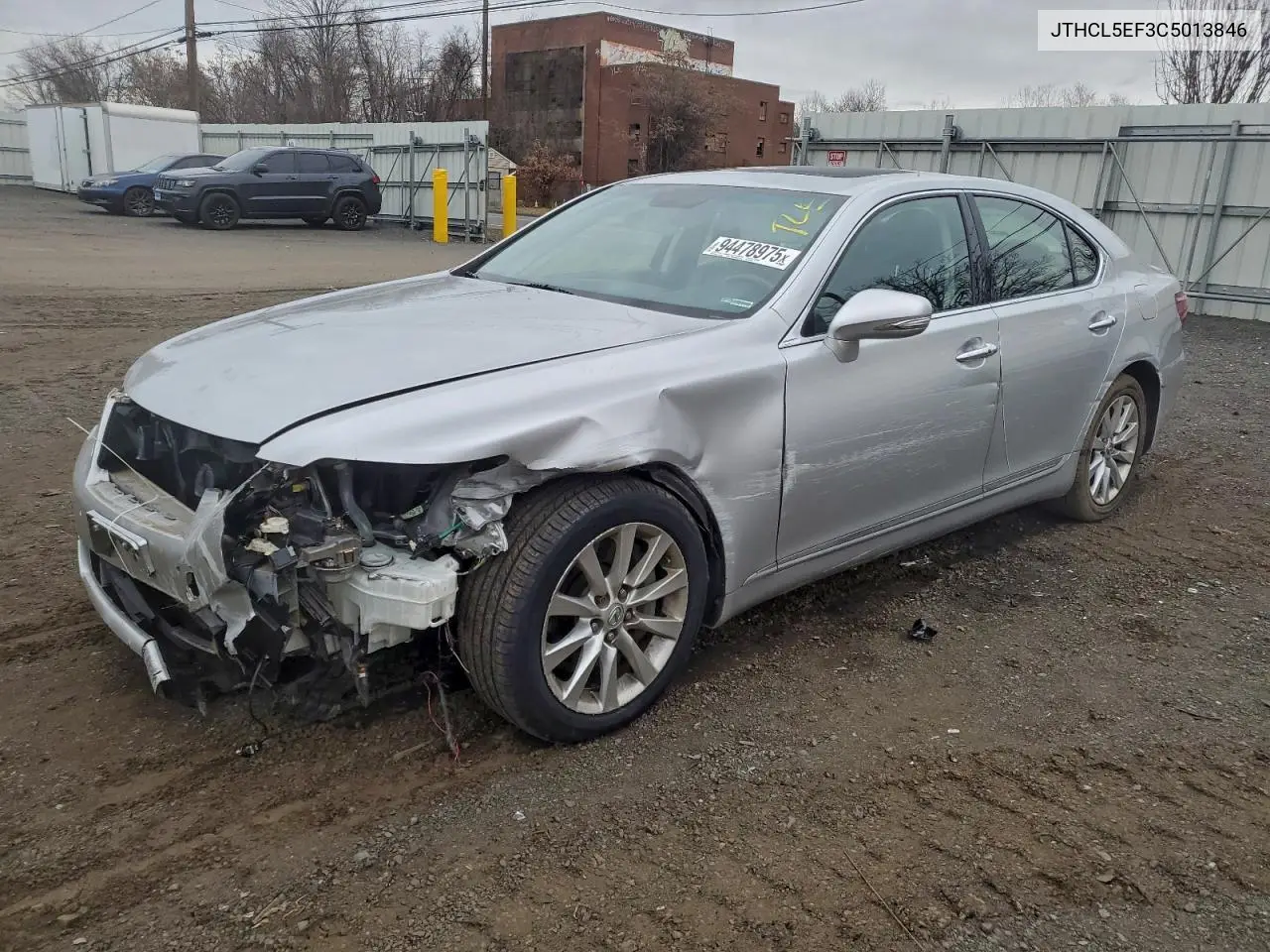 JTHCL5EF3C5013846 2012 Lexus Ls 460