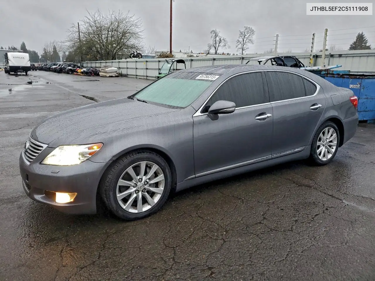 JTHBL5EF2C5111908 2012 Lexus Ls 460