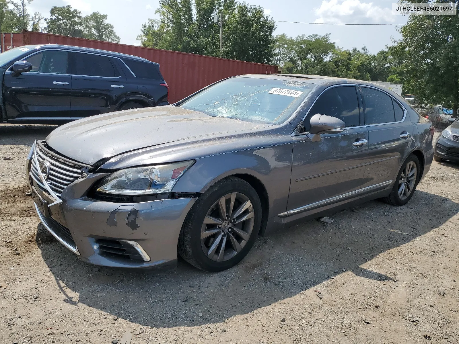 JTHCL5EF4E5021697 2014 Lexus Ls 460