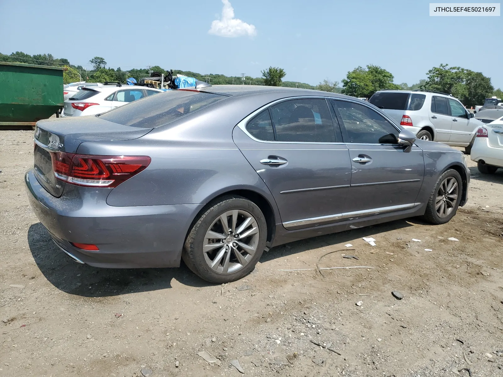 JTHCL5EF4E5021697 2014 Lexus Ls 460