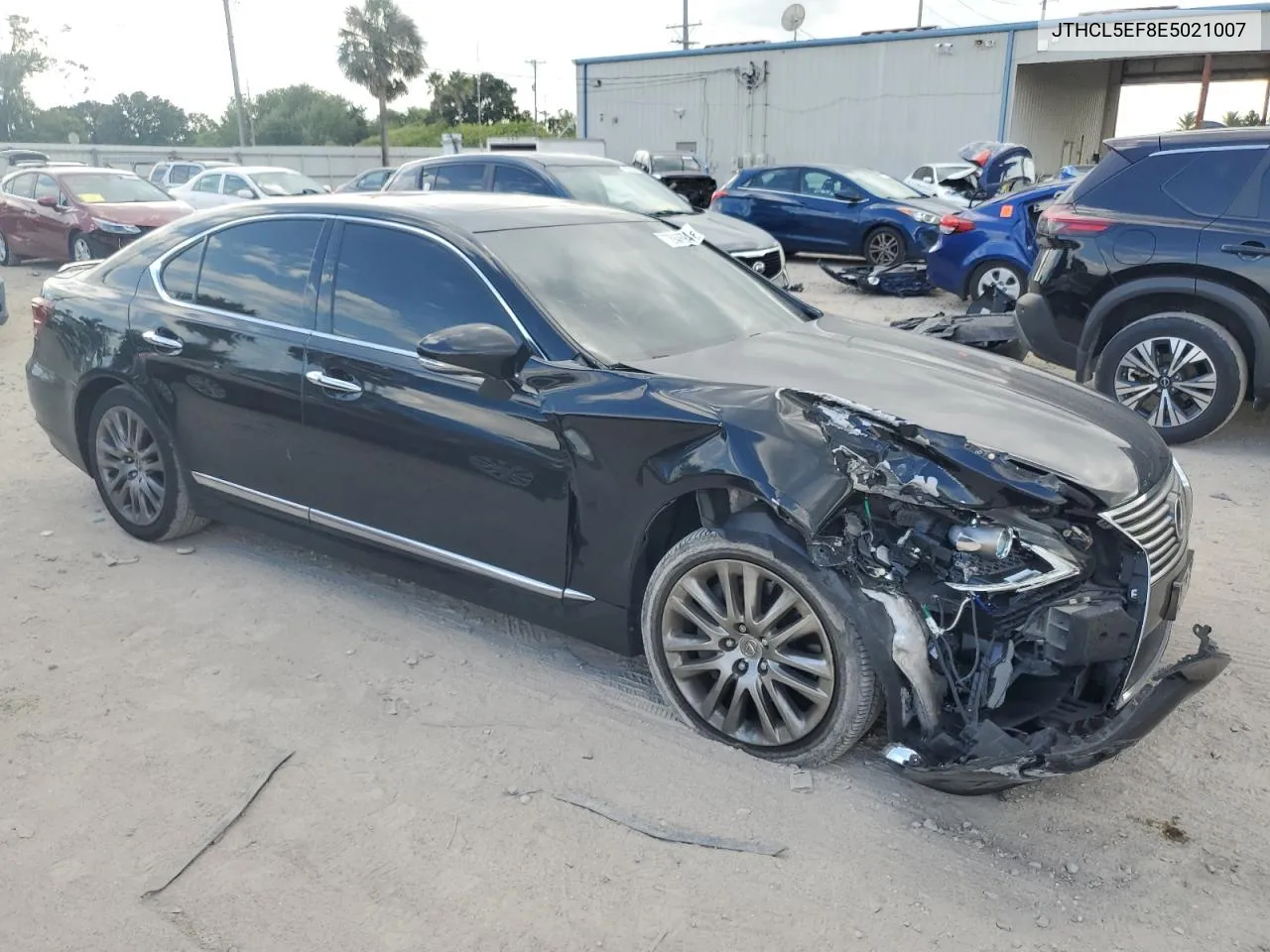 JTHCL5EF8E5021007 2014 Lexus Ls 460