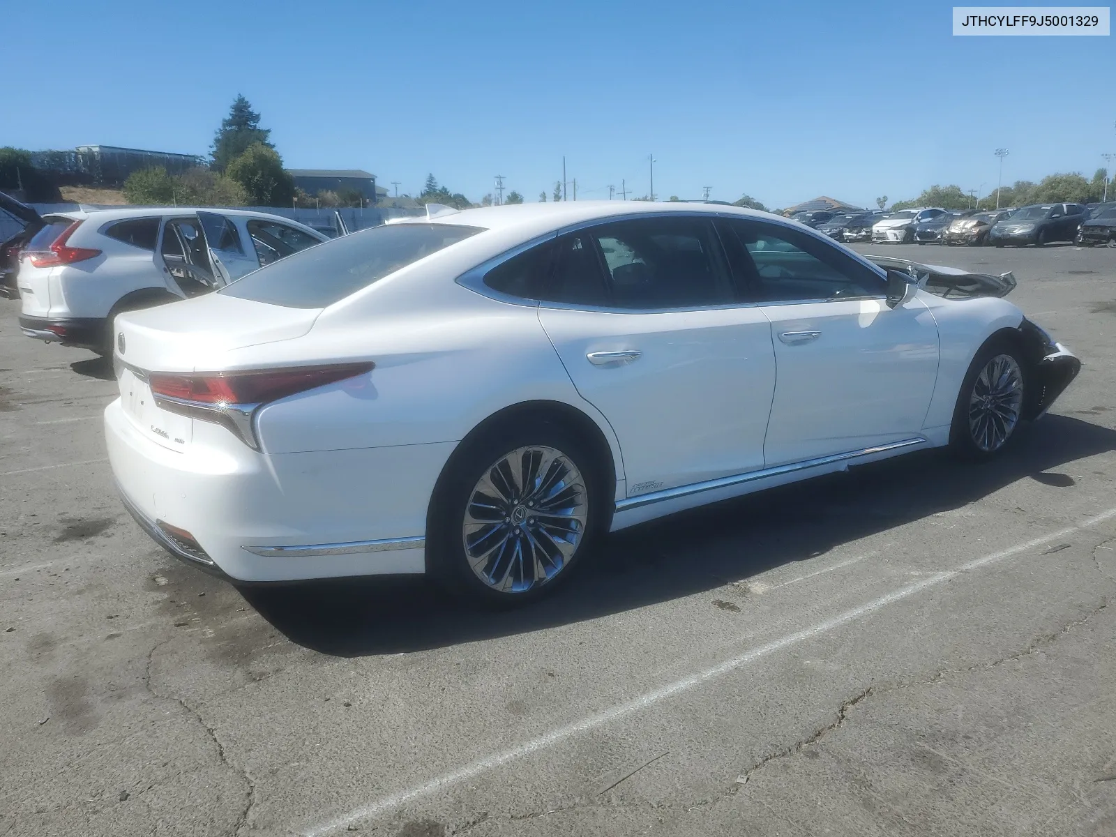 JTHCYLFF9J5001329 2018 Lexus Ls 500H