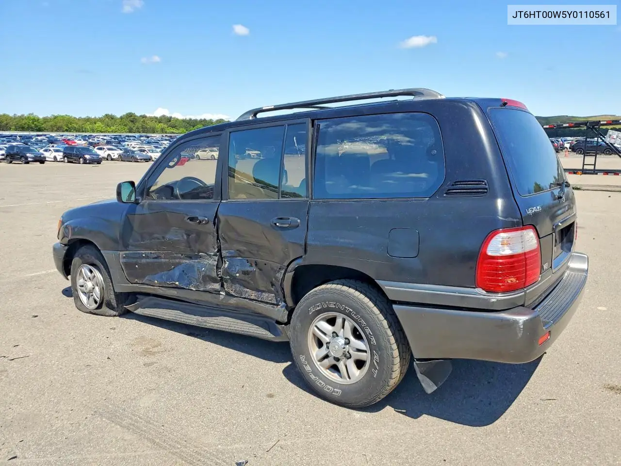 2000 Lexu Lx40 VIN: JT6HT00W5Y0110561 Lot: 55372406