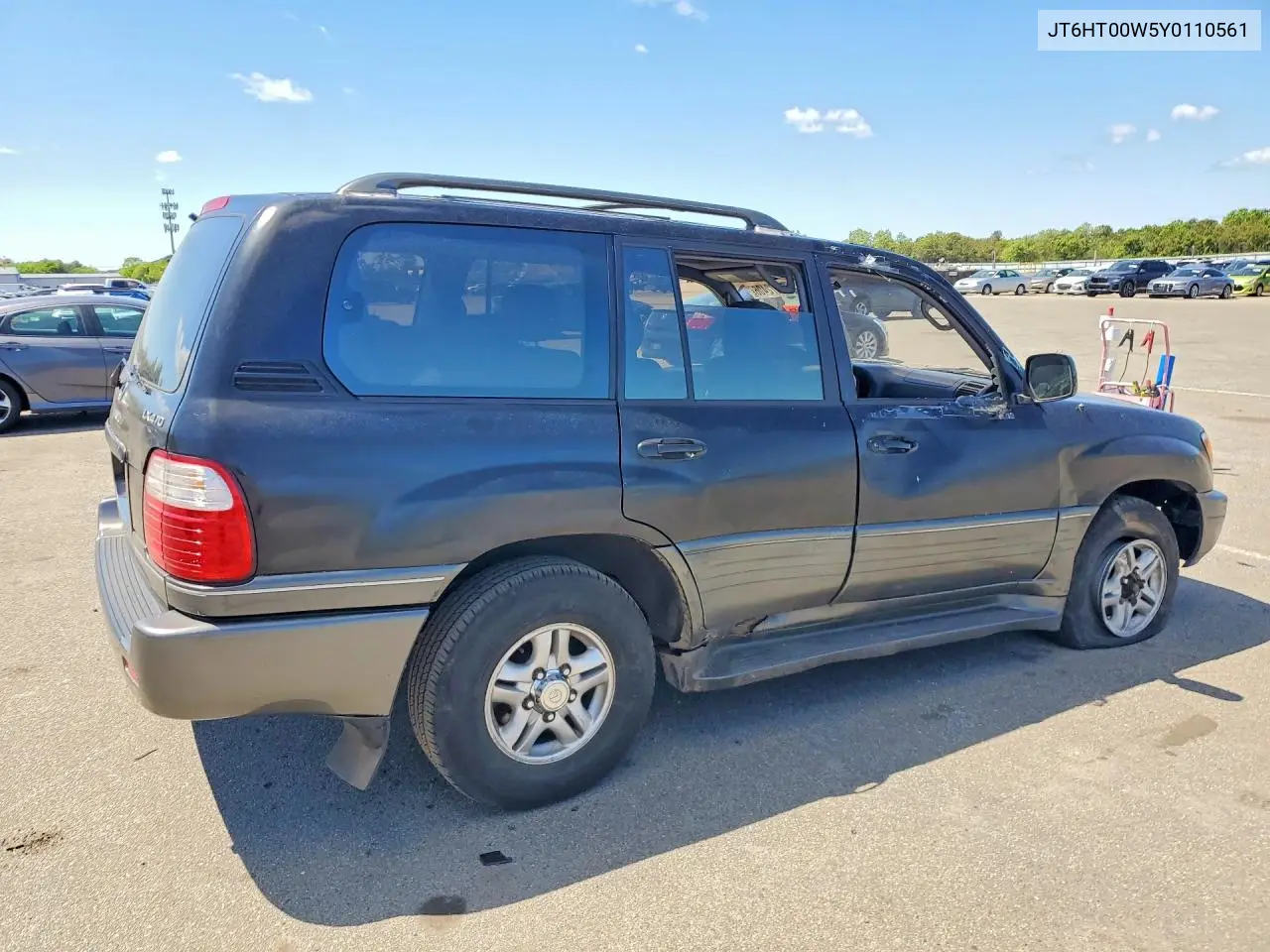 2000 Lexu Lx40 VIN: JT6HT00W5Y0110561 Lot: 55372406