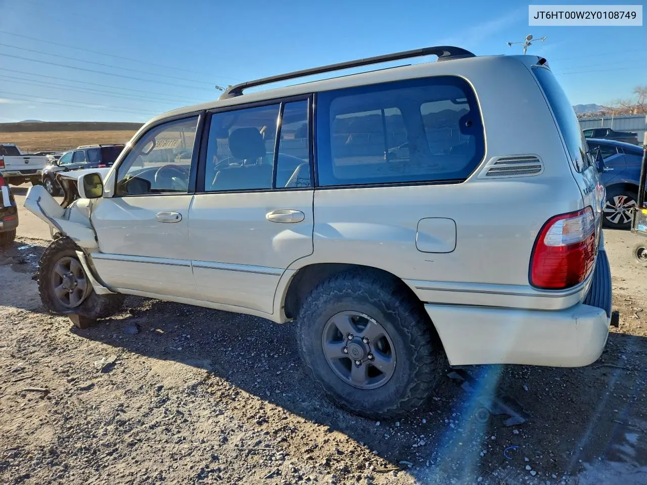 JT6HT00W2Y0108749 2000 Lexus Lx 470