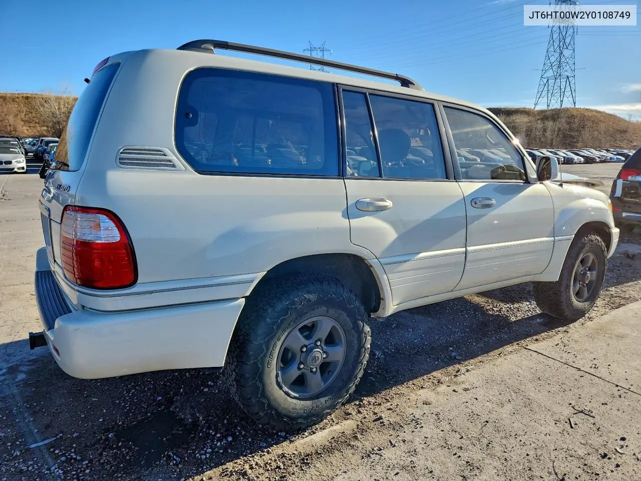 JT6HT00W2Y0108749 2000 Lexus Lx 470