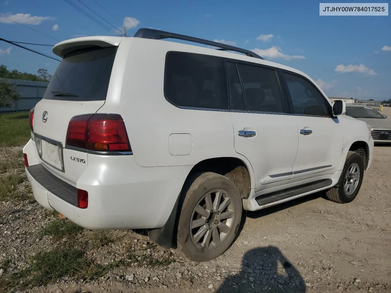 JTJHY00W784017525 2008 Lexus Lx 570