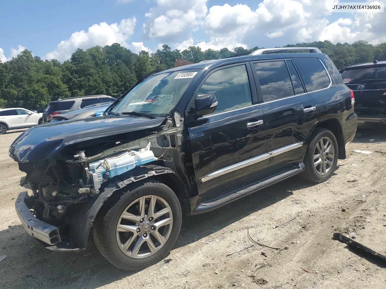 JTJHY7AX1E4136926 2014 Lexus Lx 570