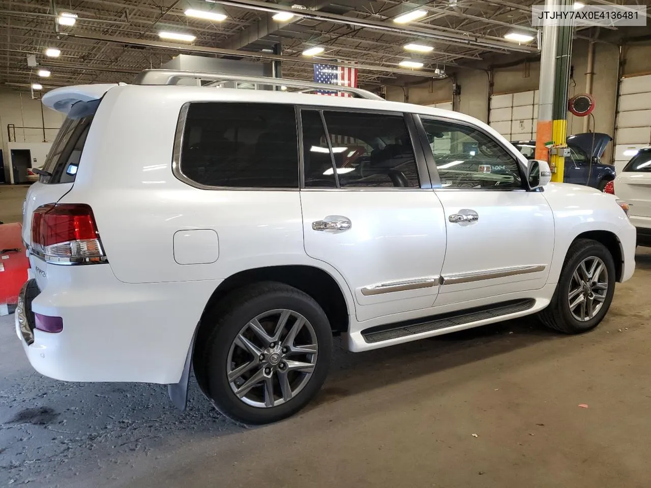 2014 Lexus Lx 570 VIN: JTJHY7AX0E4136481 Lot: 72725014