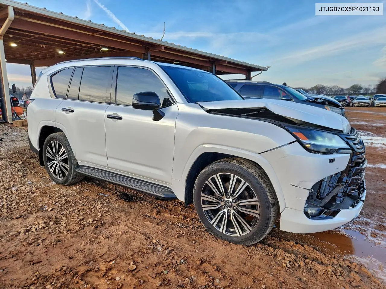JTJGB7CX5P4021193 2023 Lexus Lx 600 Base