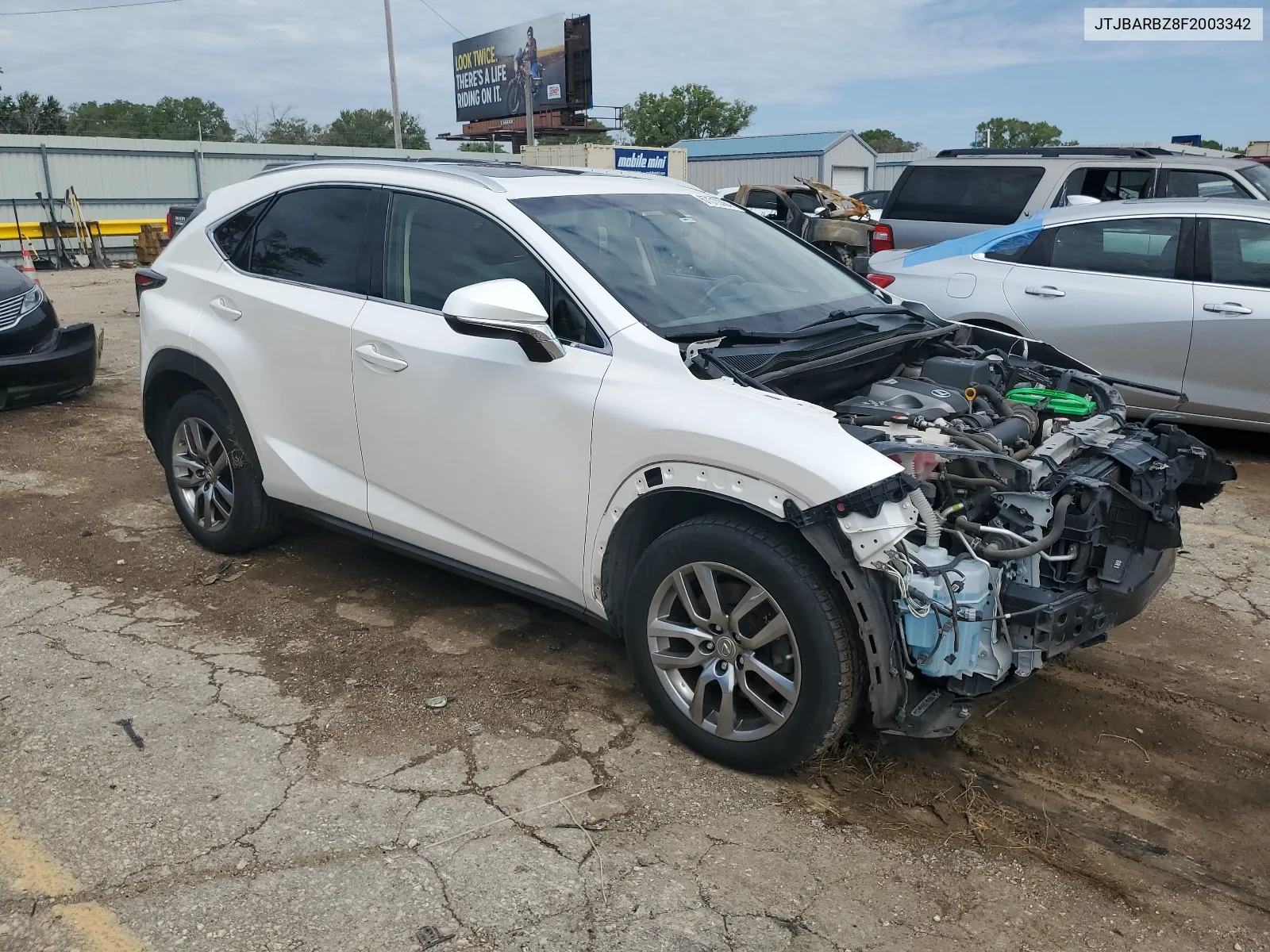 JTJBARBZ8F2003342 2015 Lexus Nx 200T