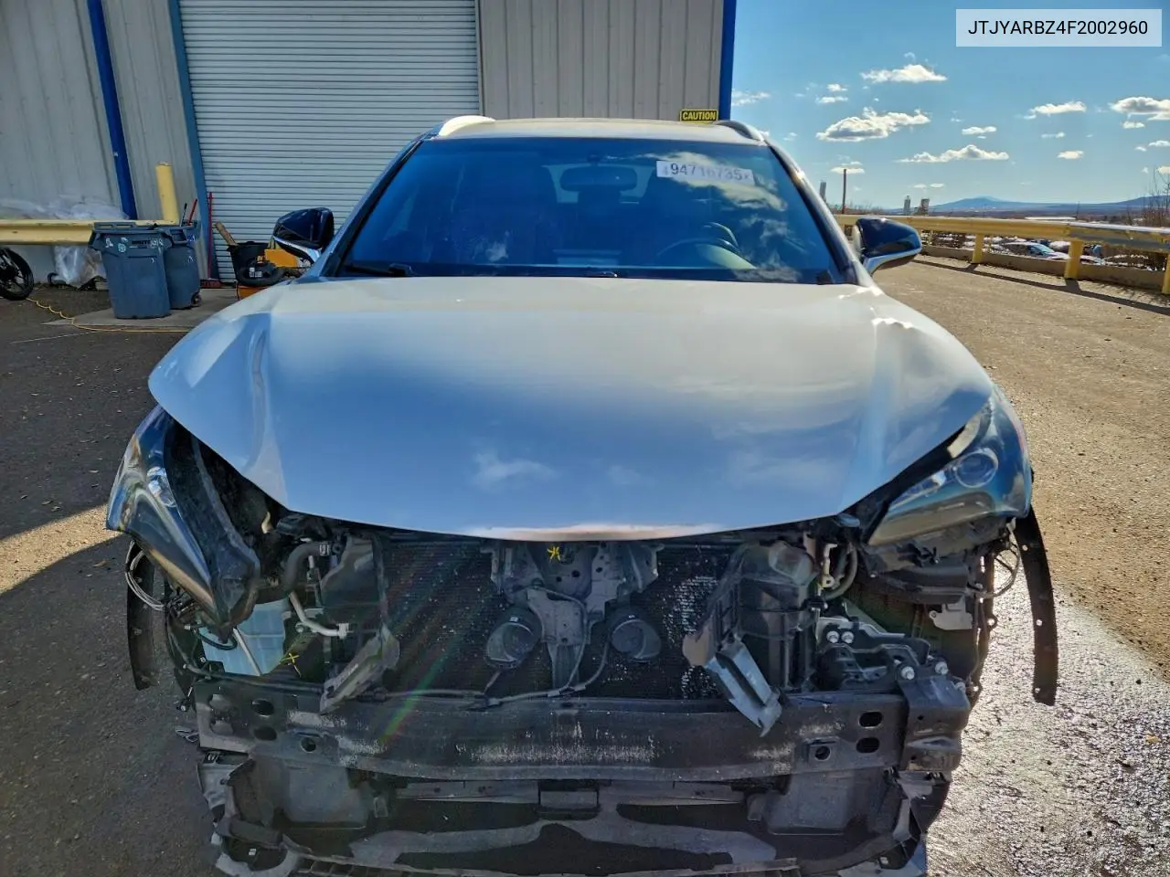 JTJYARBZ4F2002960 2015 Lexus Nx 200T