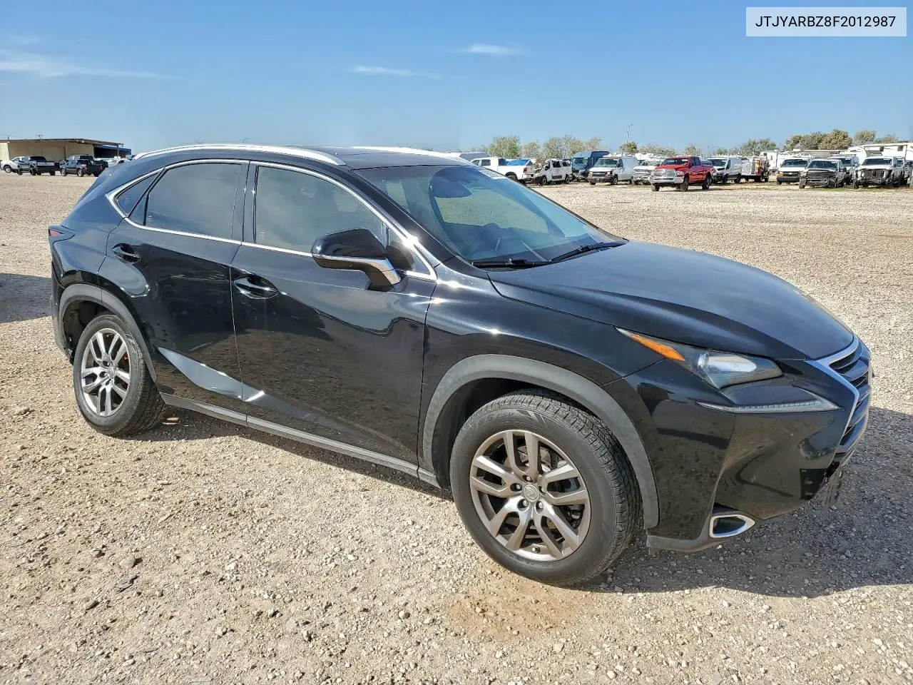 JTJYARBZ8F2012987 2015 Lexus Nx 200T