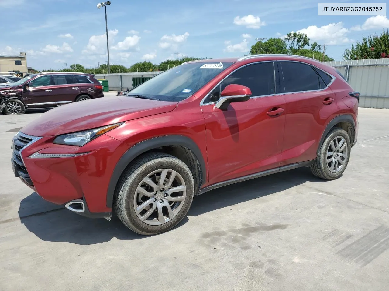 JTJYARBZ3G2045252 2016 Lexus Nx 200T Base