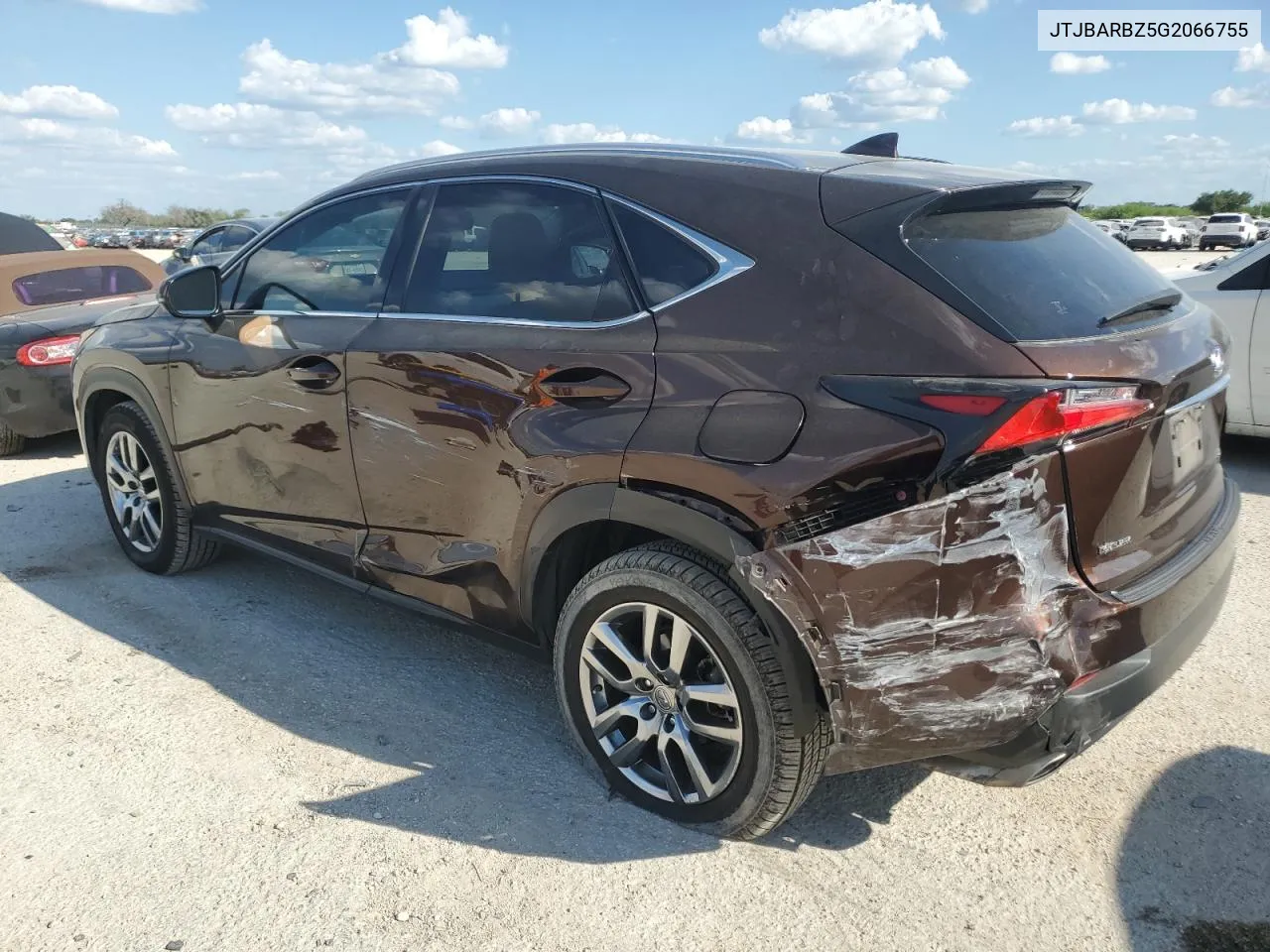 JTJBARBZ5G2066755 2016 Lexus Nx 200T Base