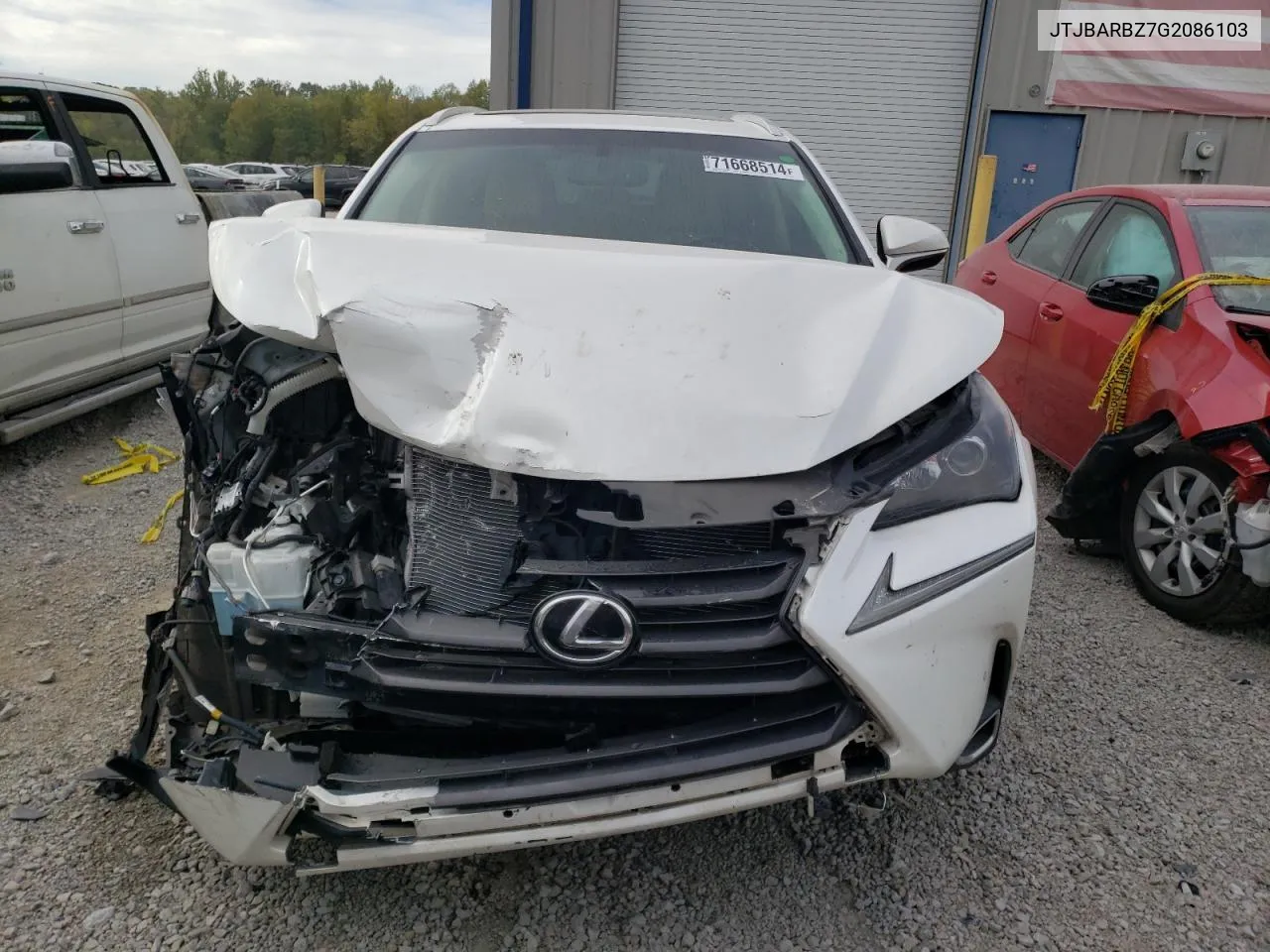 JTJBARBZ7G2086103 2016 Lexus Nx 200T Base