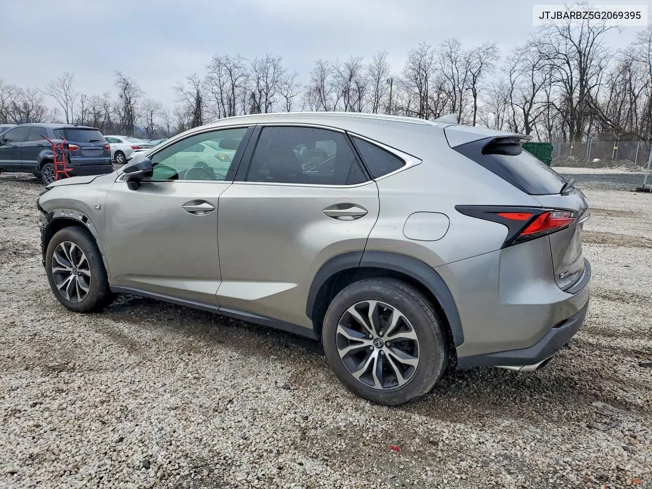 JTJBARBZ5G2069395 2016 Lexus Nx 200T Base