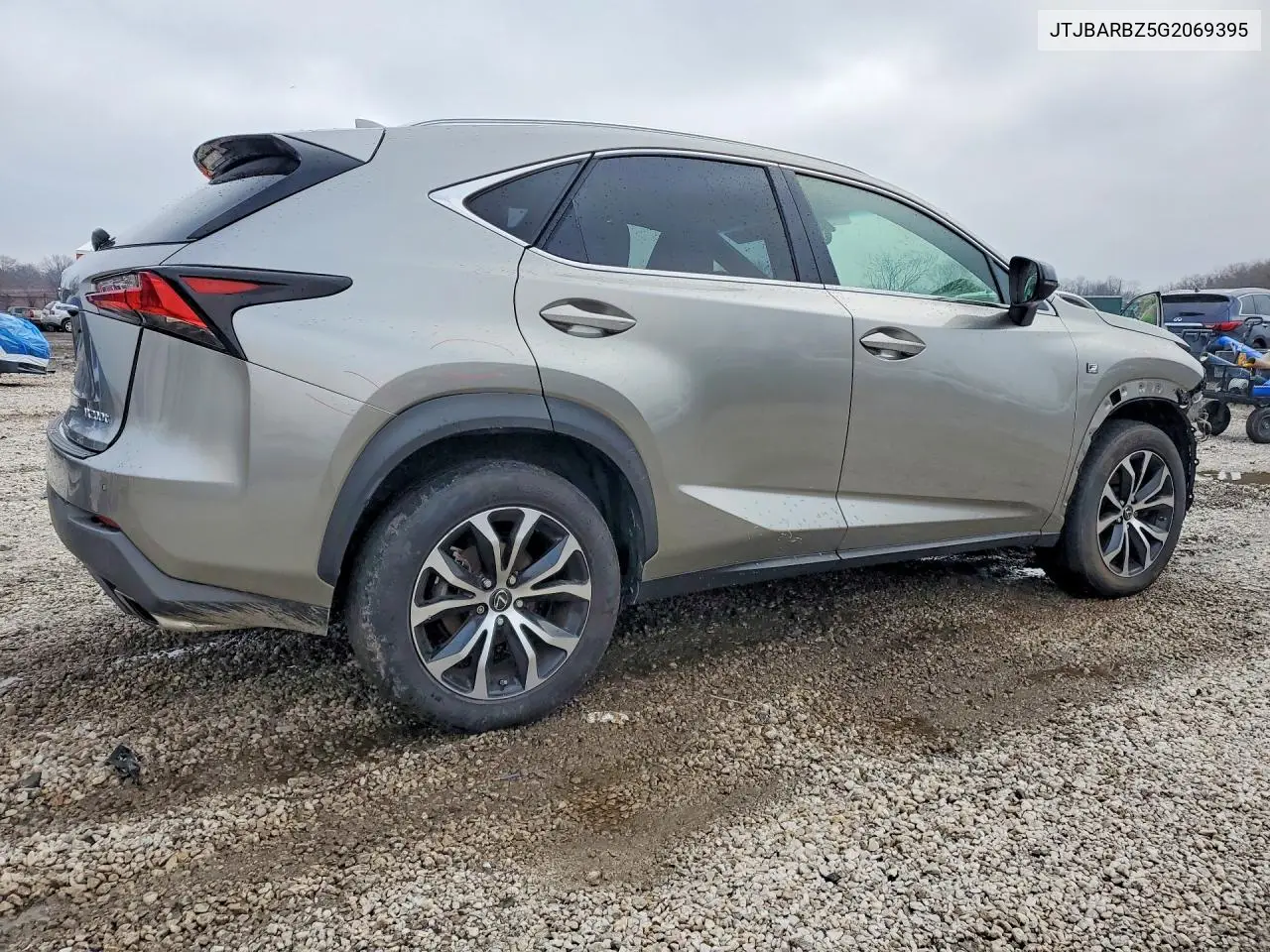 JTJBARBZ5G2069395 2016 Lexus Nx 200T Base
