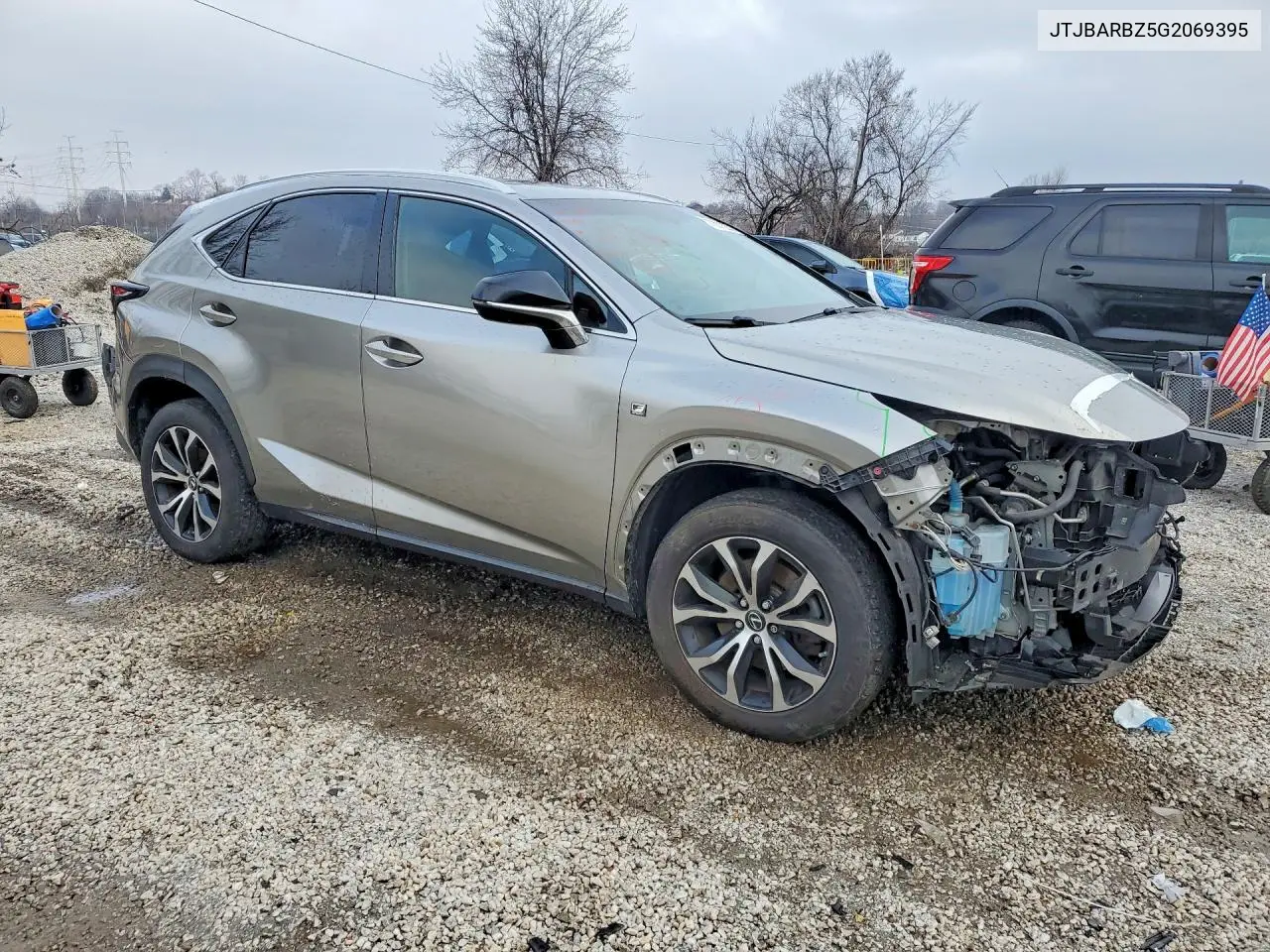 JTJBARBZ5G2069395 2016 Lexus Nx 200T Base