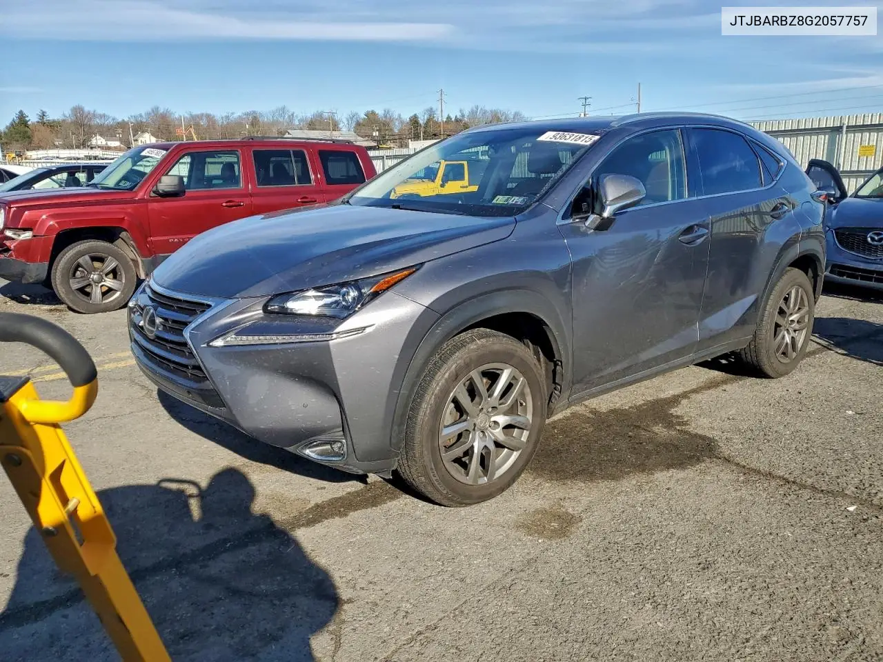 JTJBARBZ8G2057757 2016 Lexus Nx 200T Base
