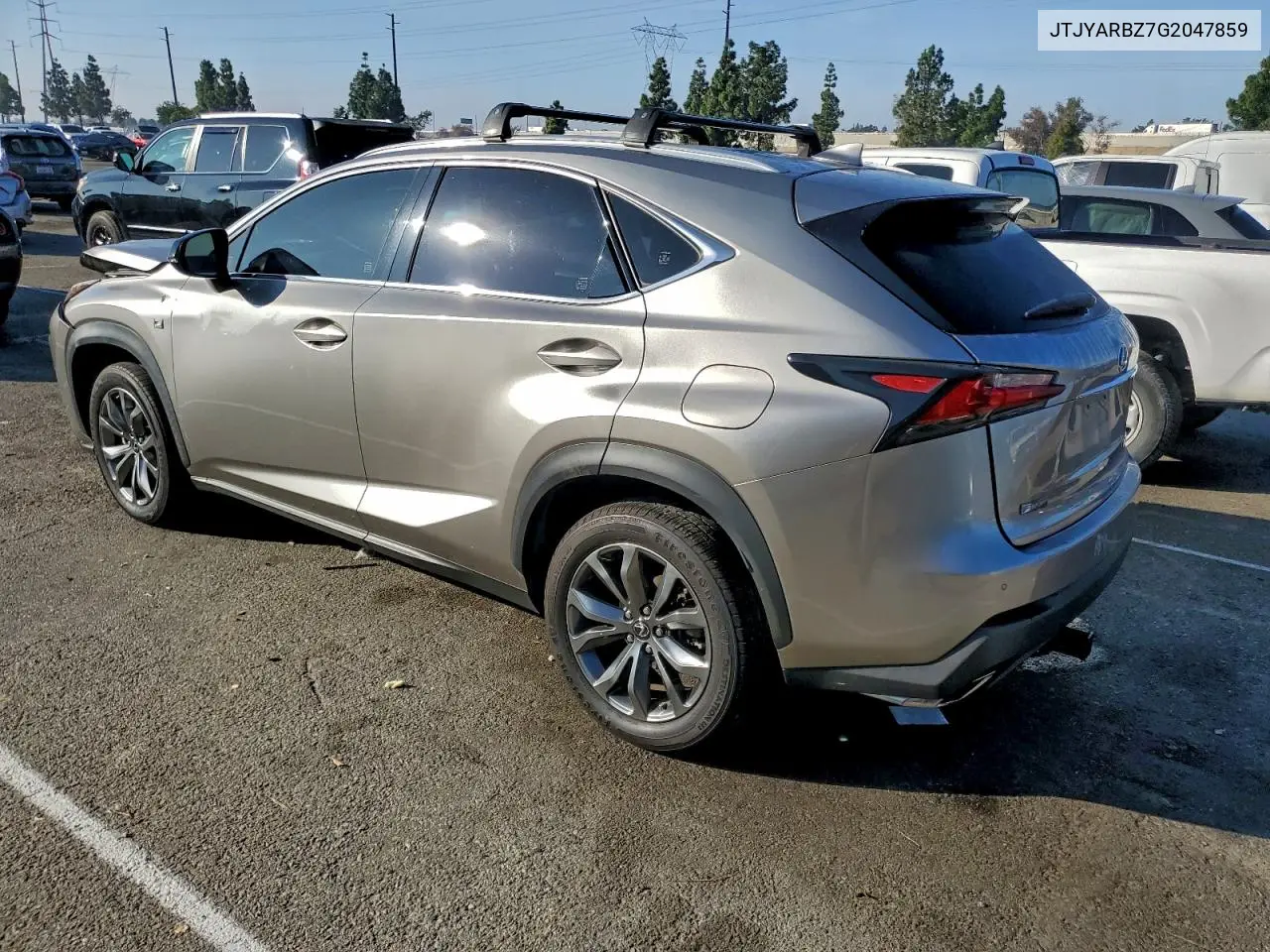 JTJYARBZ7G2047859 2016 Lexus Nx 200T Base