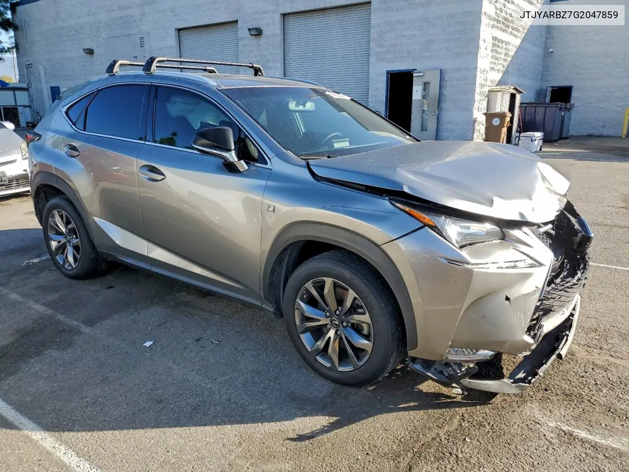JTJYARBZ7G2047859 2016 Lexus Nx 200T Base