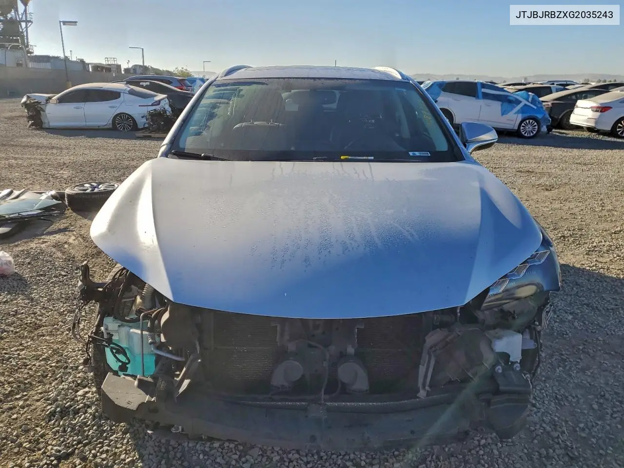 JTJBJRBZXG2035243 2016 Lexus Nx 300H