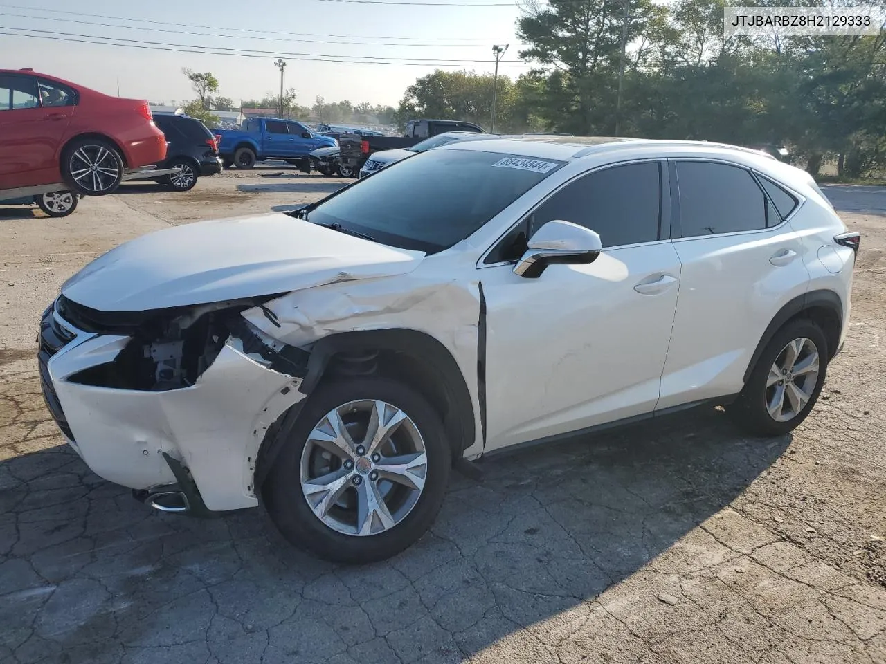 JTJBARBZ8H2129333 2017 Lexus Nx 200T Base