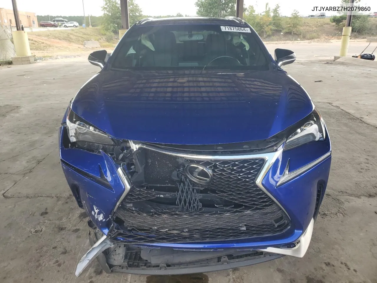 JTJYARBZ7H2079860 2017 Lexus Nx 200T Base