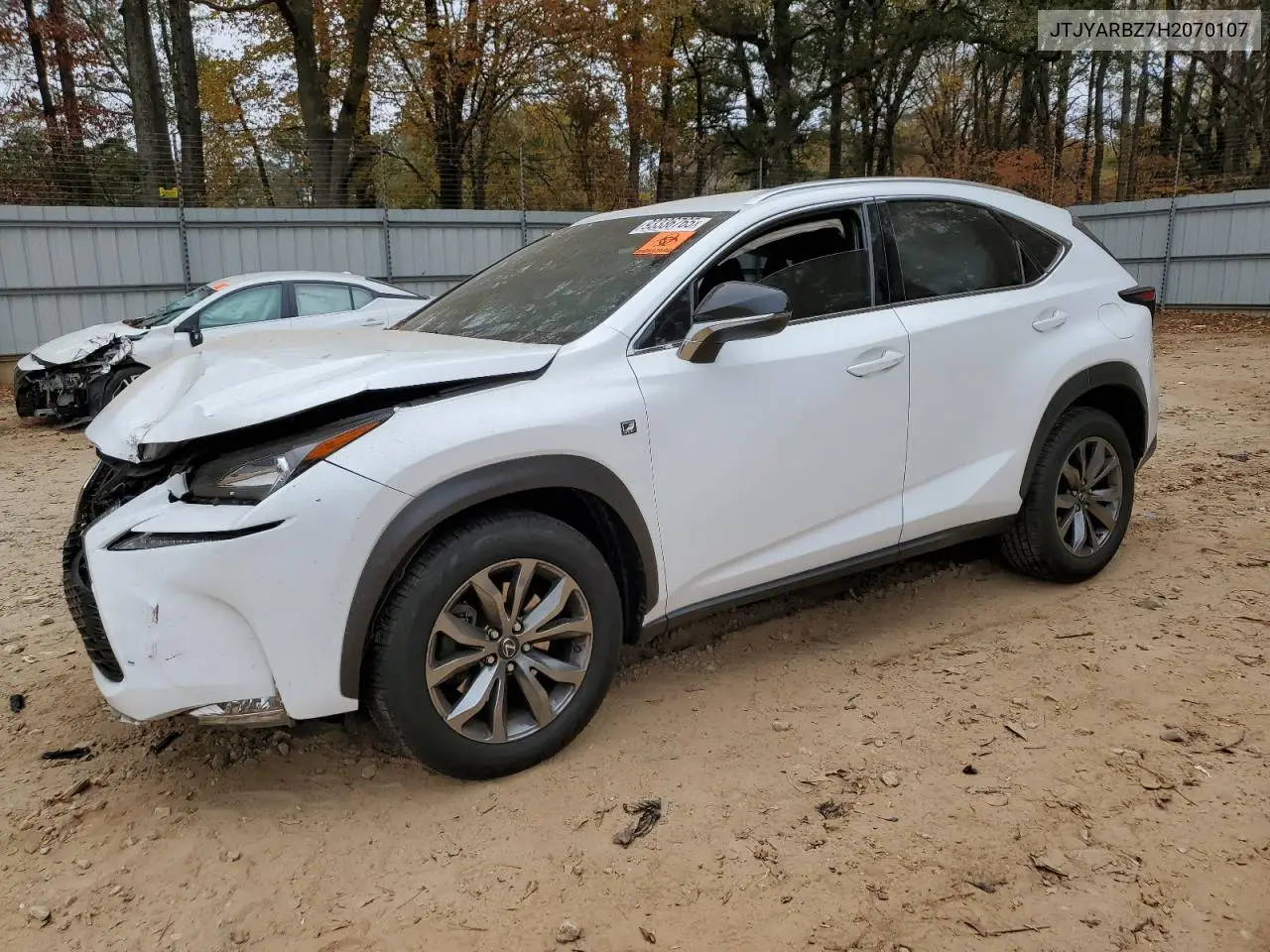 JTJYARBZ7H2070107 2017 Lexus Nx 200T F Sport Fwd