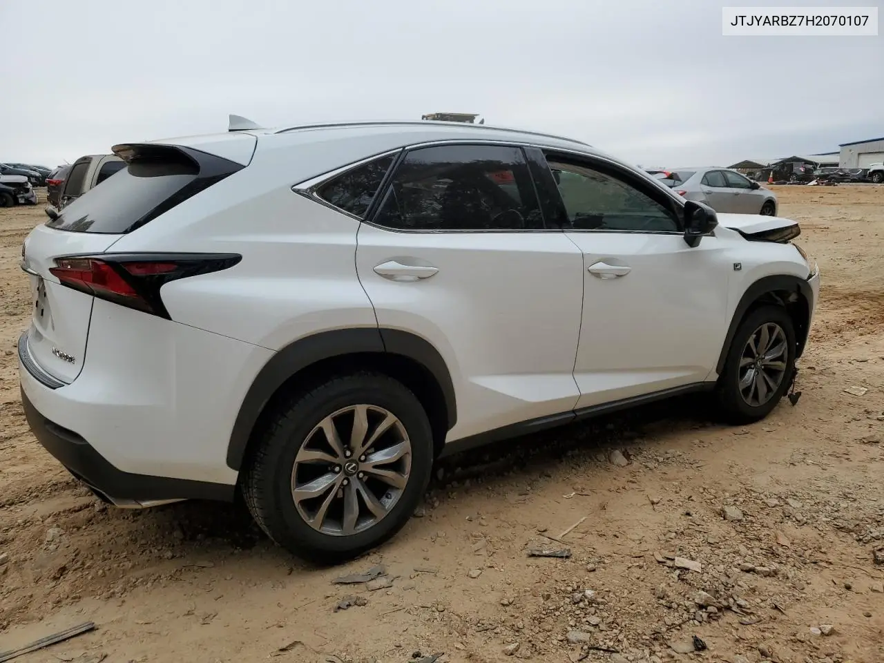 JTJYARBZ7H2070107 2017 Lexus Nx 200T F Sport Fwd