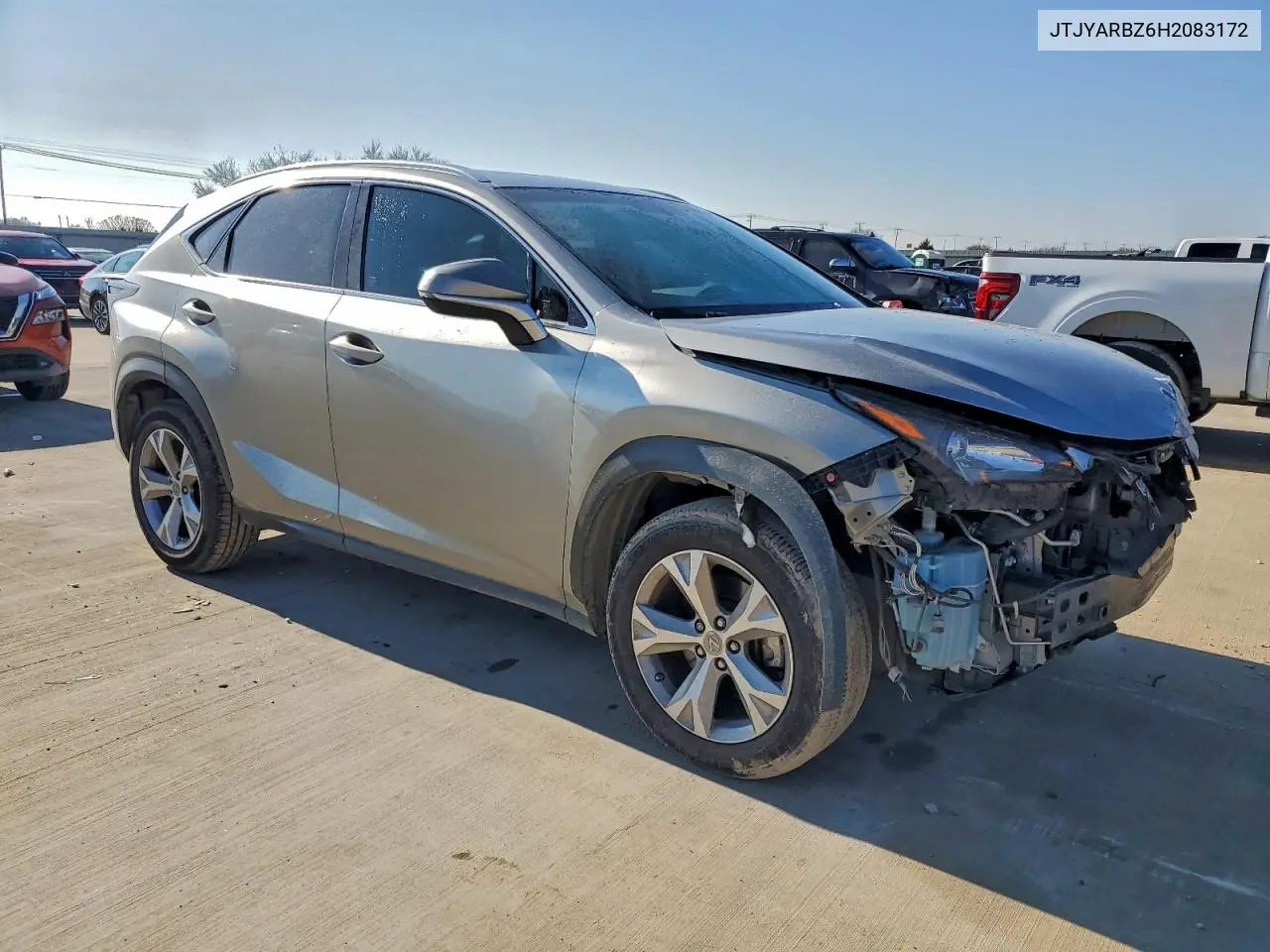 JTJYARBZ6H2083172 2017 Lexus Nx 200T Base