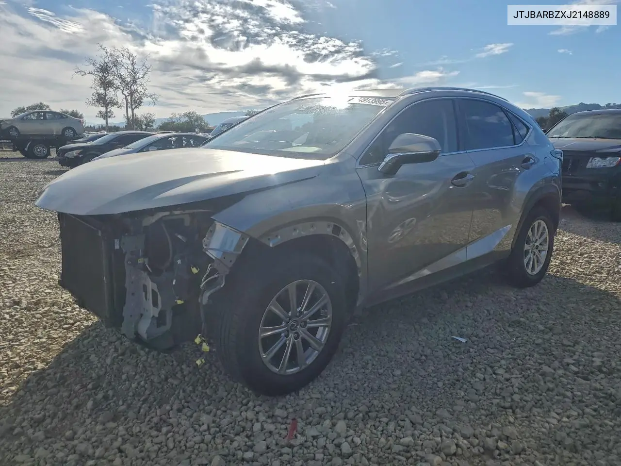 JTJBARBZXJ2148889 2018 Lexus Nx 300 Base