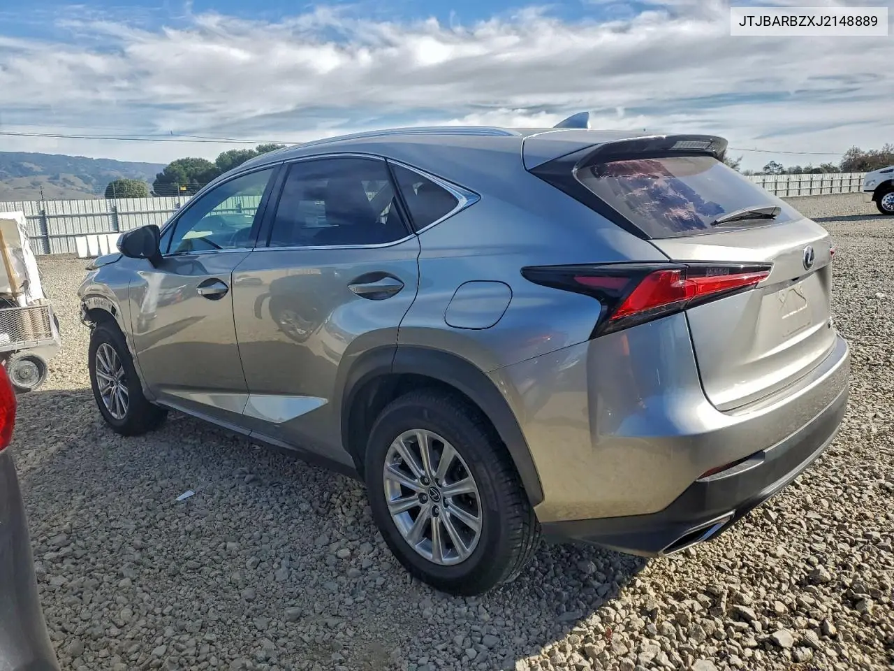 JTJBARBZXJ2148889 2018 Lexus Nx 300 Base