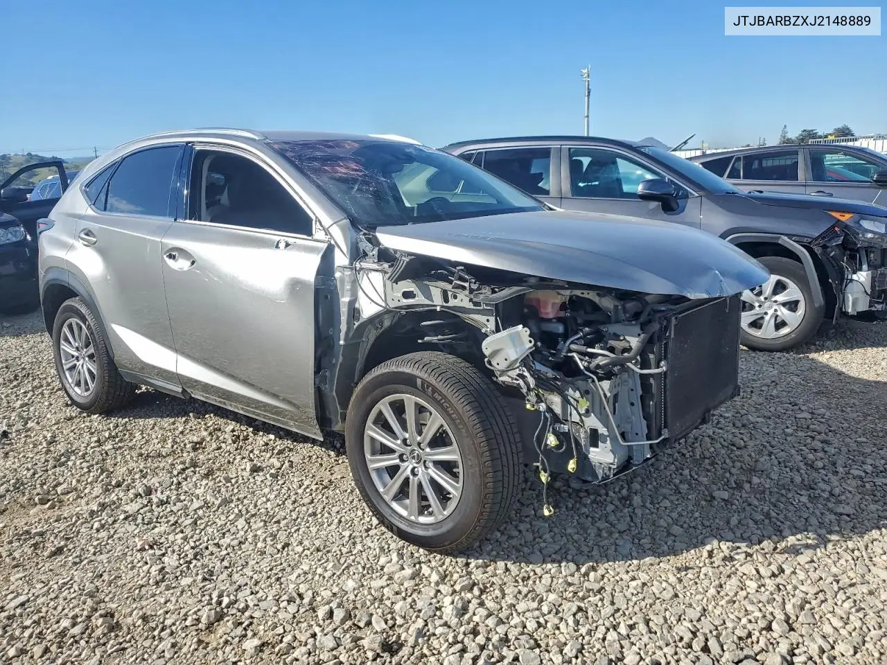 JTJBARBZXJ2148889 2018 Lexus Nx 300 Base