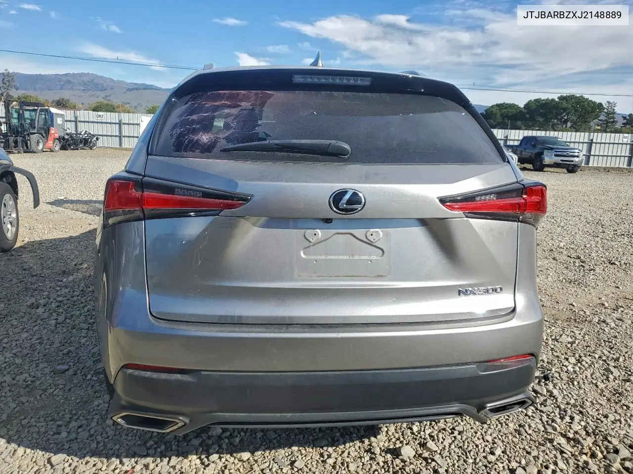 JTJBARBZXJ2148889 2018 Lexus Nx 300 Base